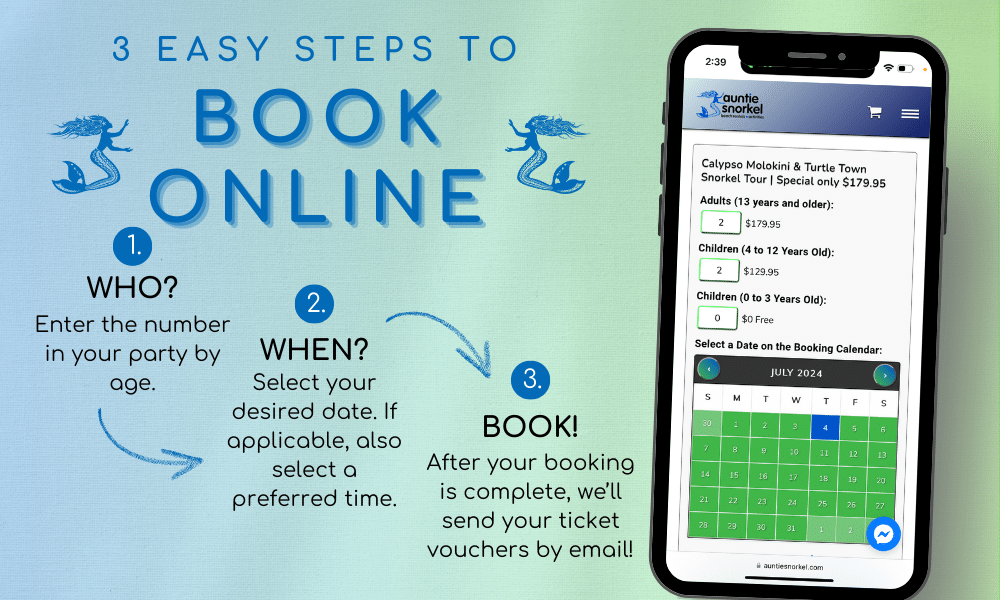 3 Steps to Book Online