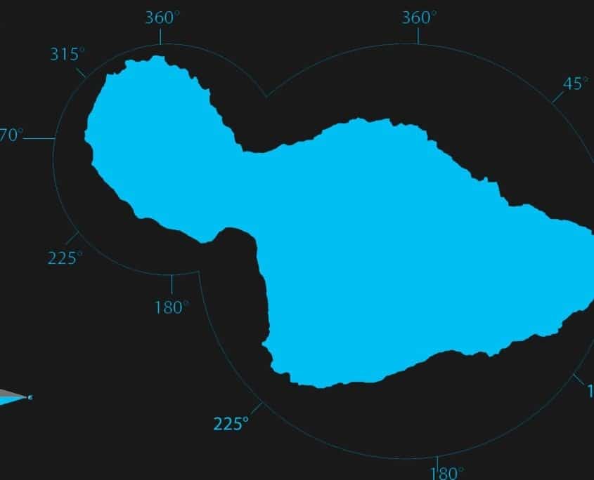 Maui Swell Direction Map