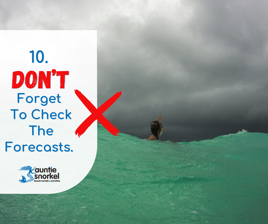 Don't Forget To Check The Forecasts
