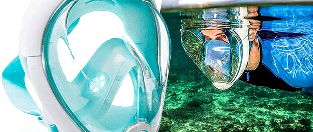 Full face snorkel mask