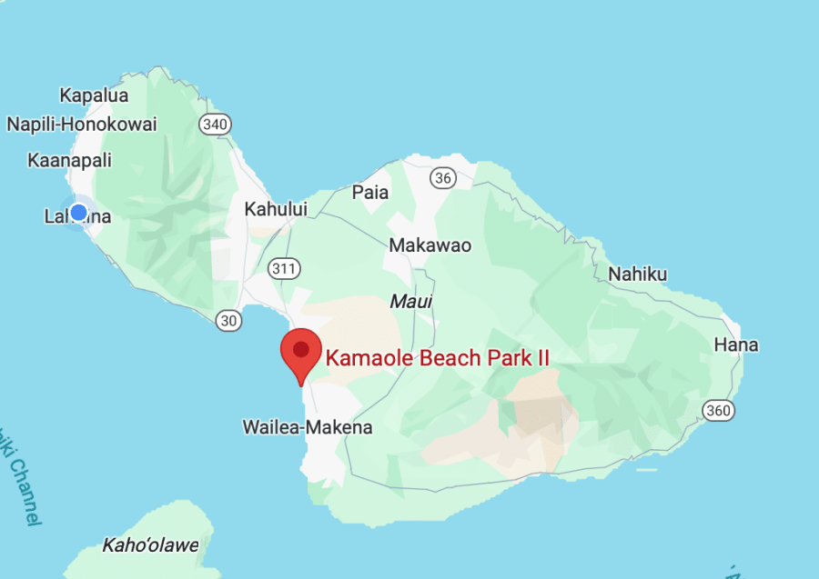 Kamaole II Map