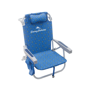 Tommy Bahama beach chair in blue